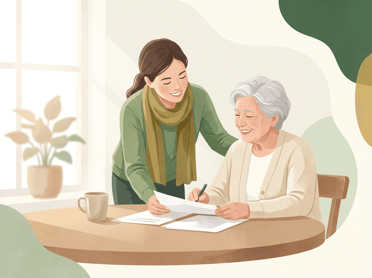 Illustration für Pflegegrad-Optimierung