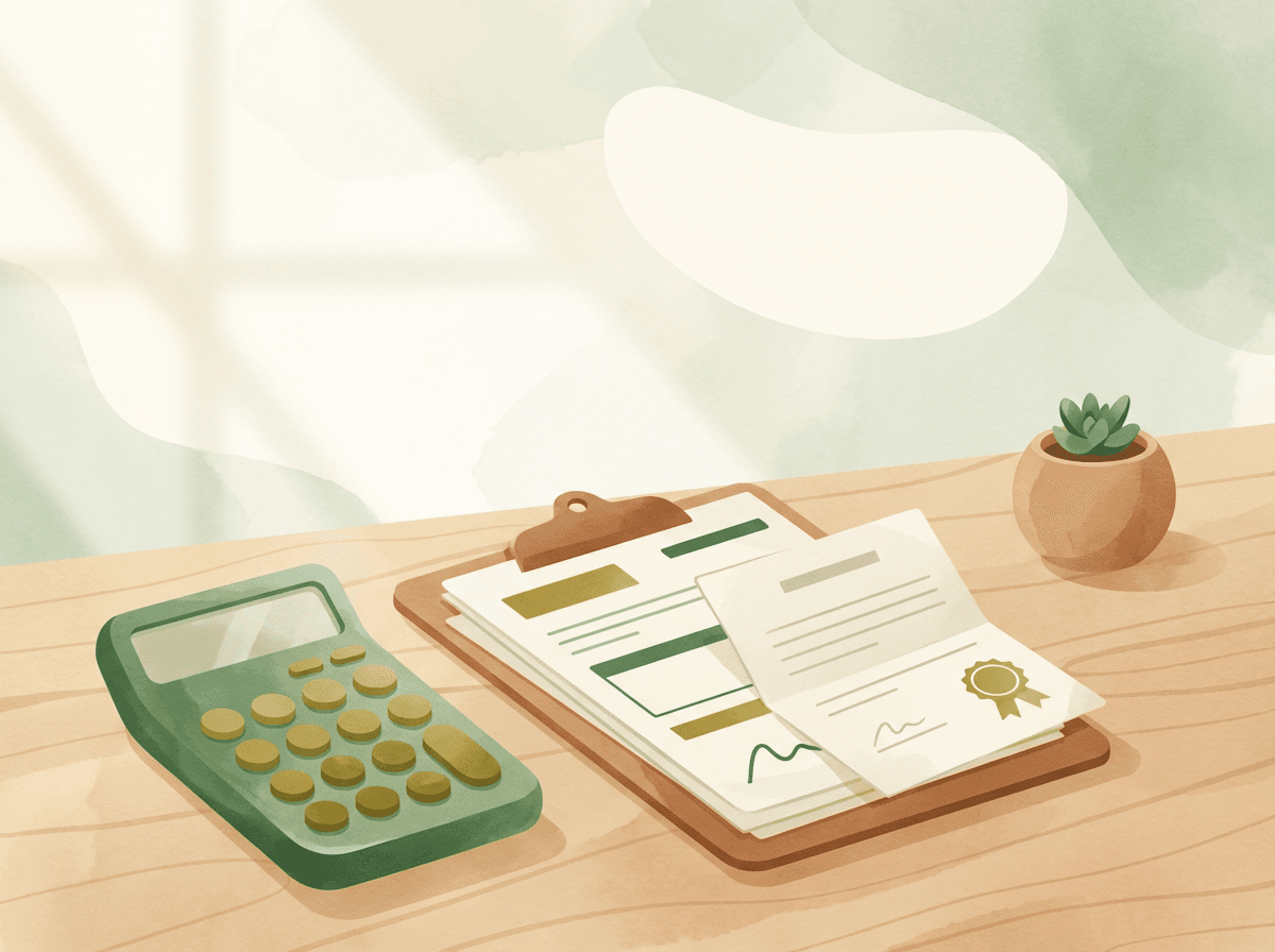 Illustration für Rente & Sozialanträge